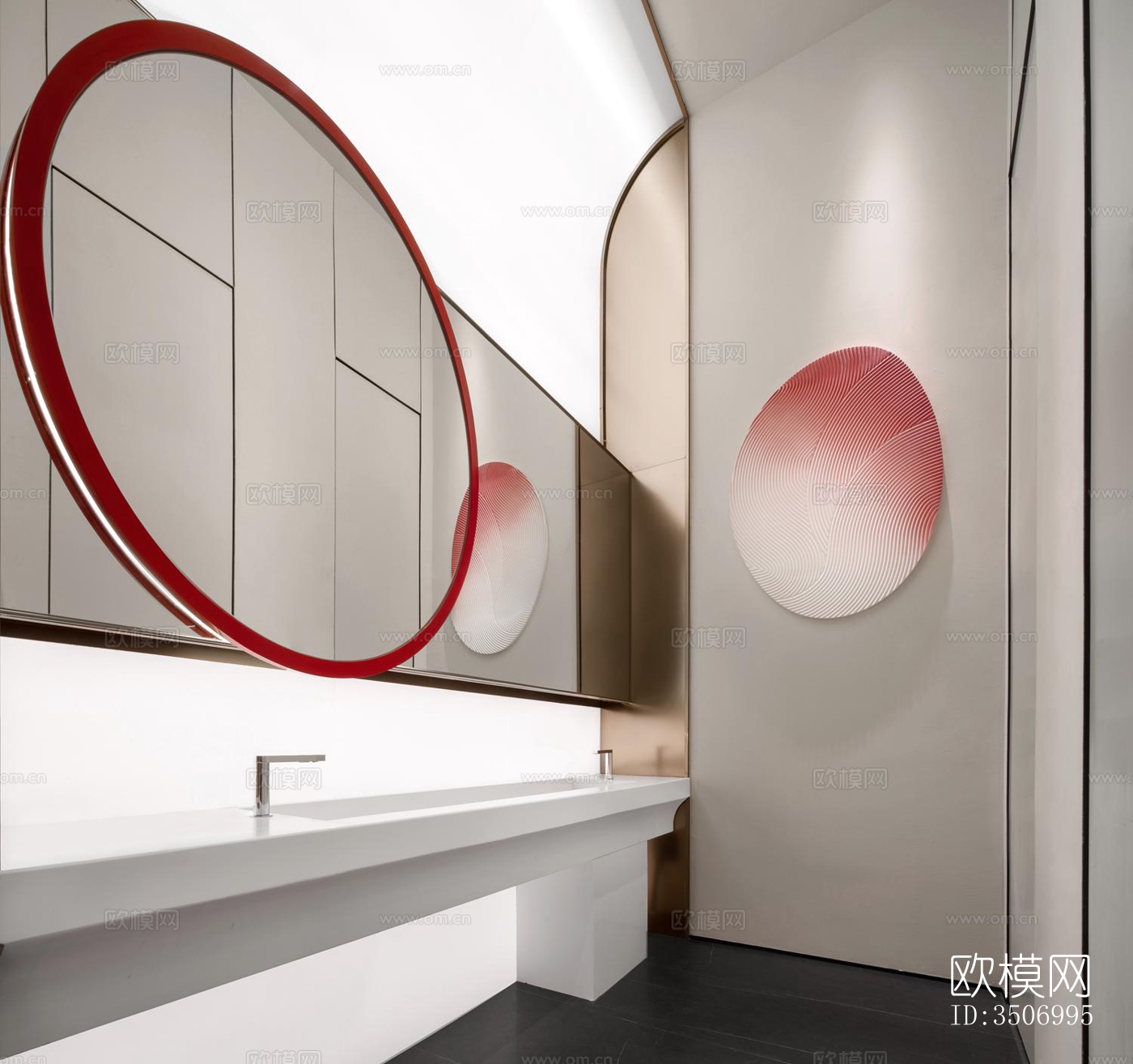 现代售楼处效果图下载（渲染图4）