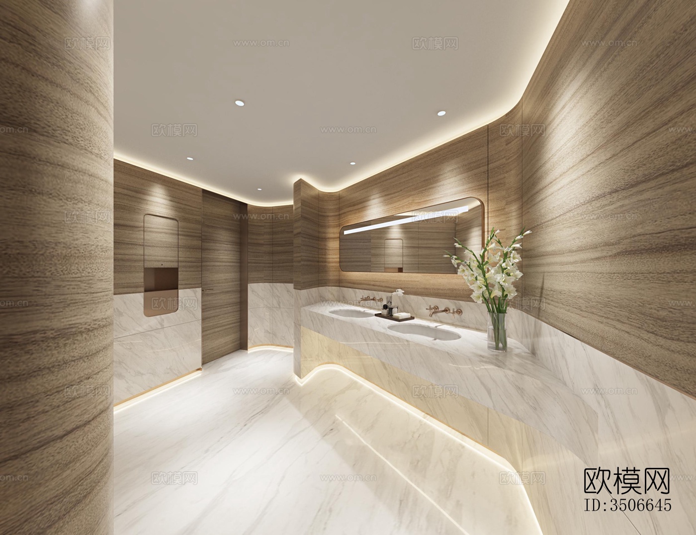 现代售楼处效果图下载（渲染图5）