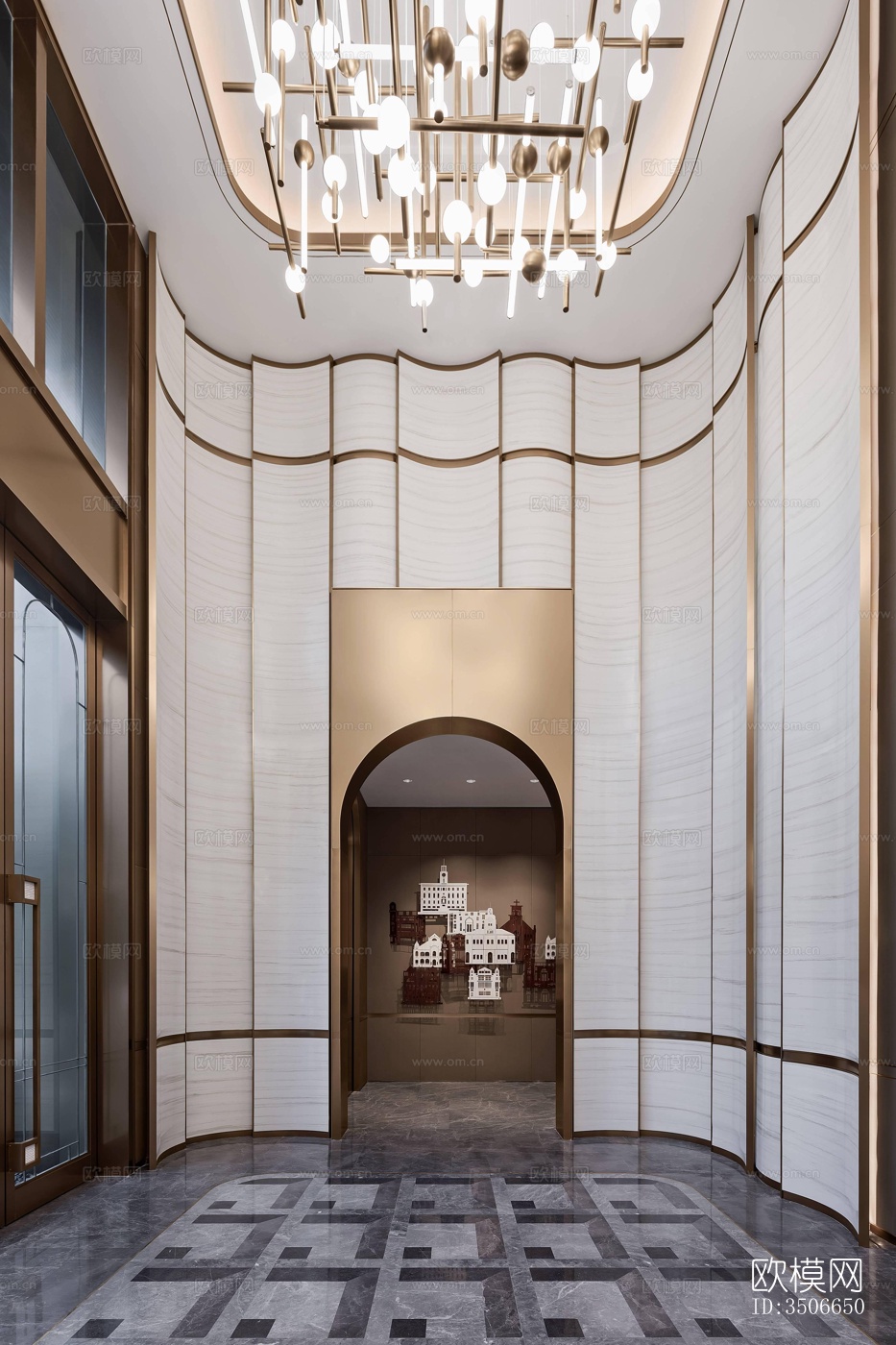 现代售楼处效果图下载（渲染图14）