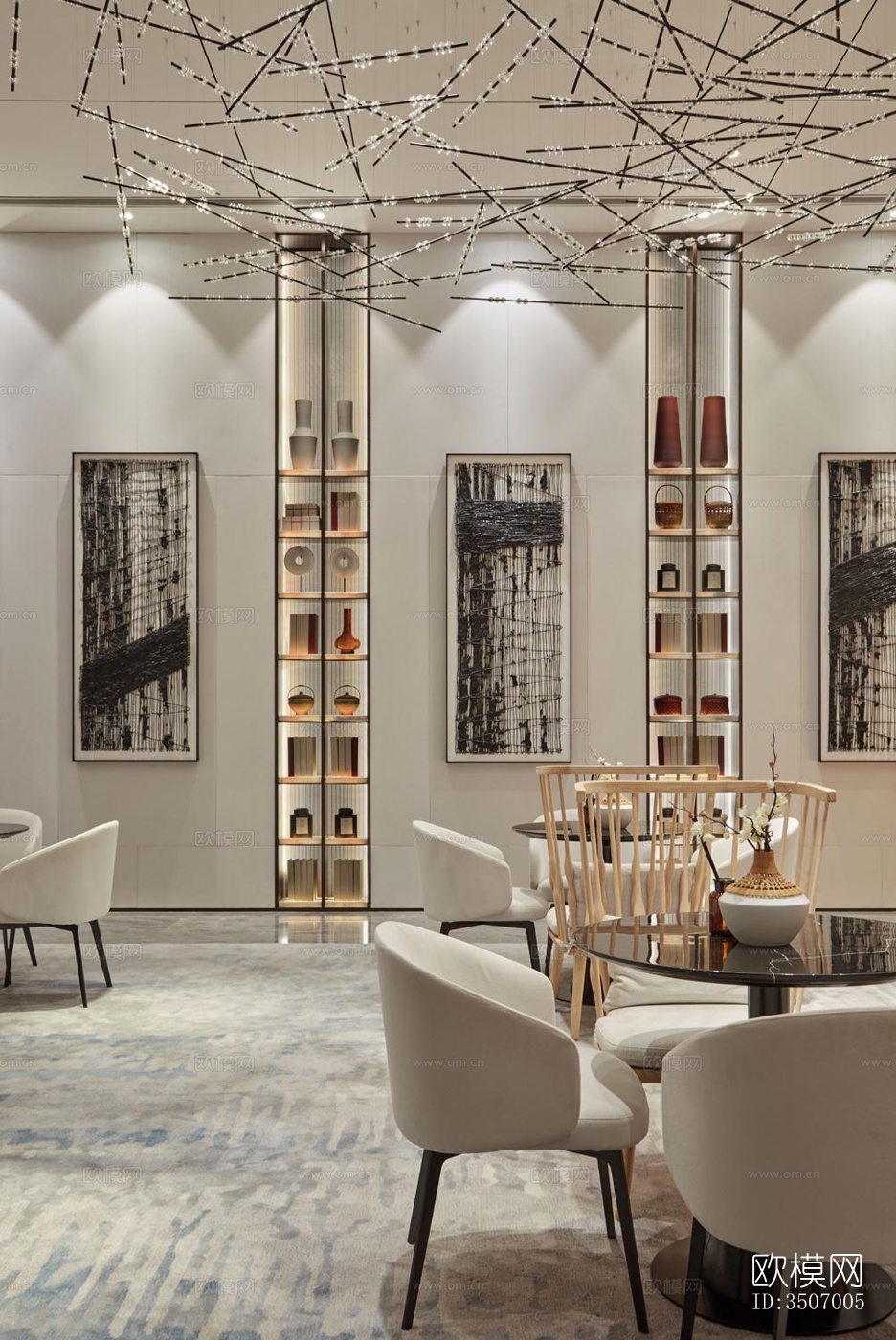 现代售楼处效果图下载（渲染图17）