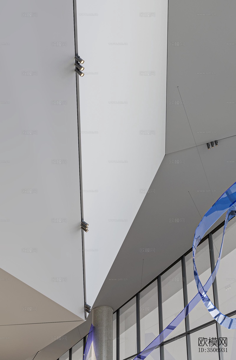 现代售楼处效果图下载（渲染图11）