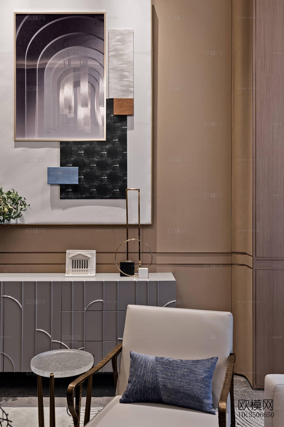 现代售楼处效果图下载（渲染图8）