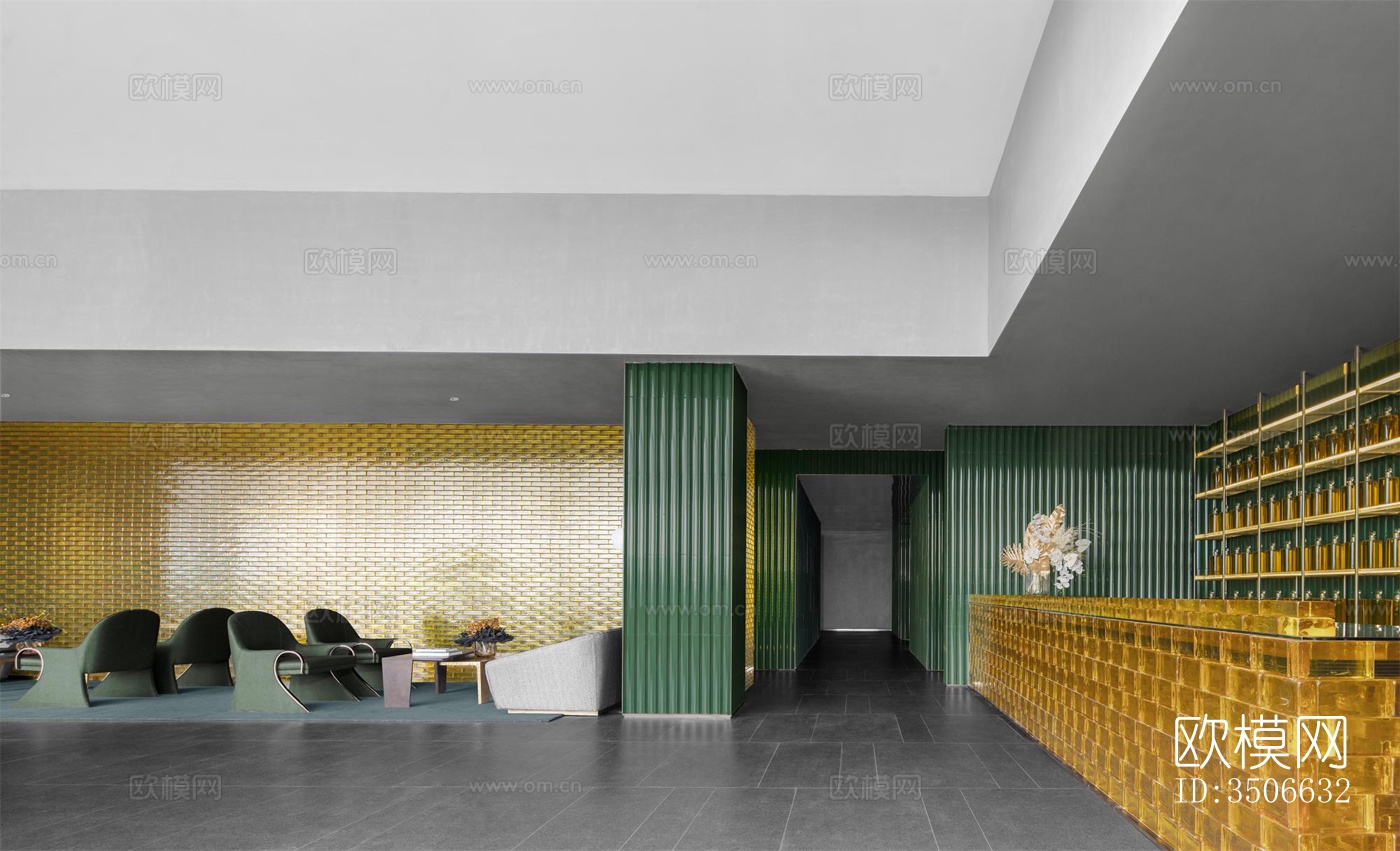 现代售楼处效果图下载（渲染图7）