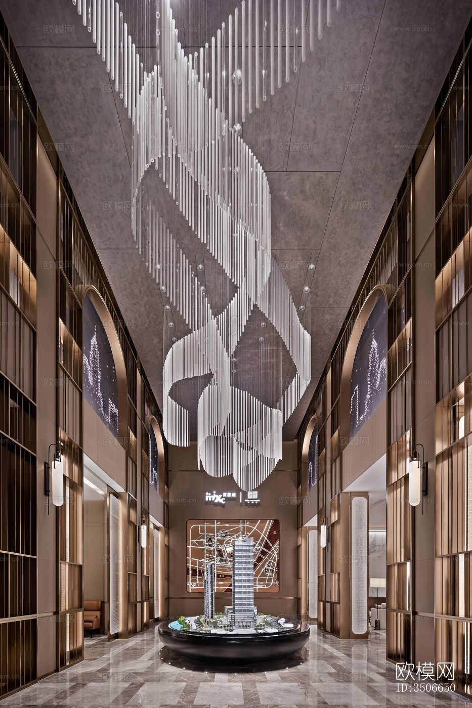 现代售楼处效果图下载（渲染图18）