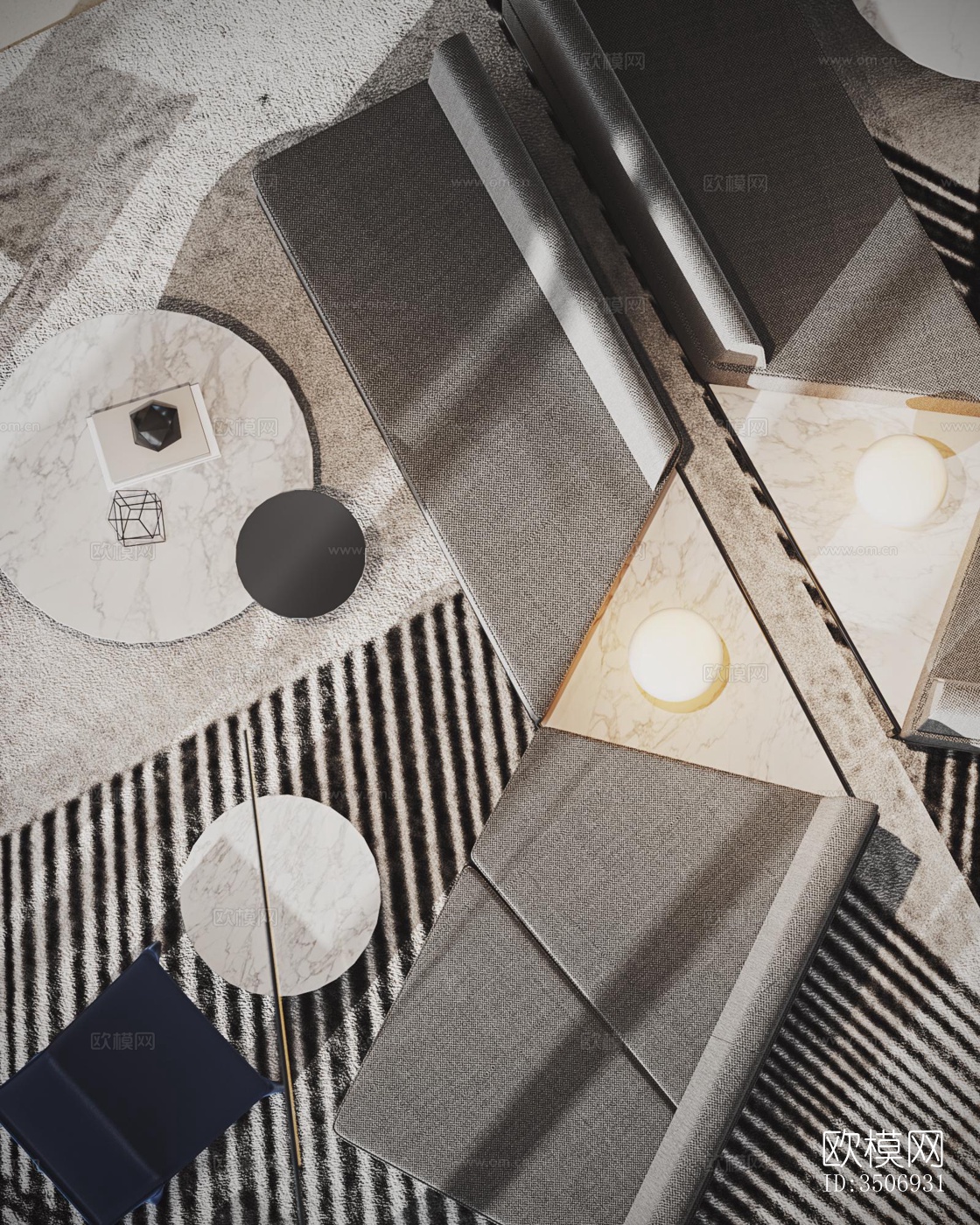 现代售楼处效果图下载（渲染图8）