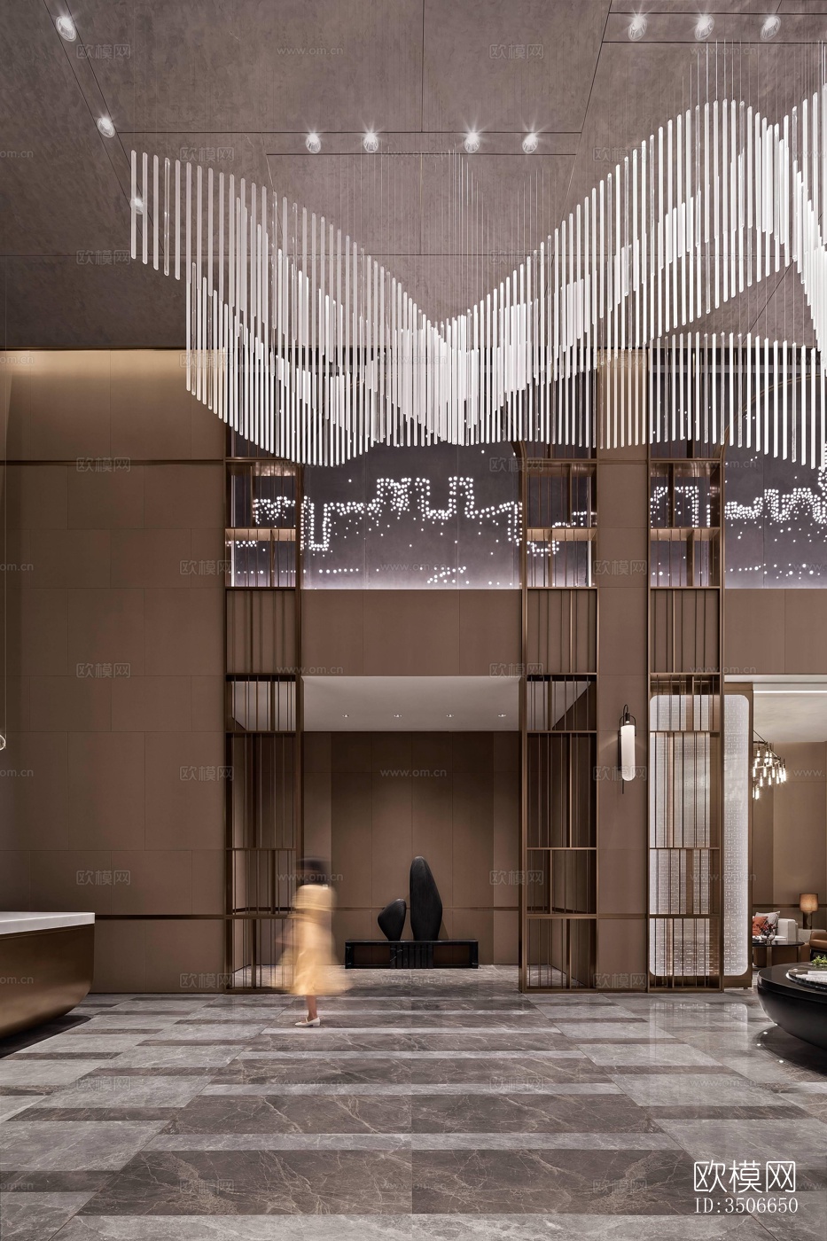 现代售楼处效果图下载（渲染图17）