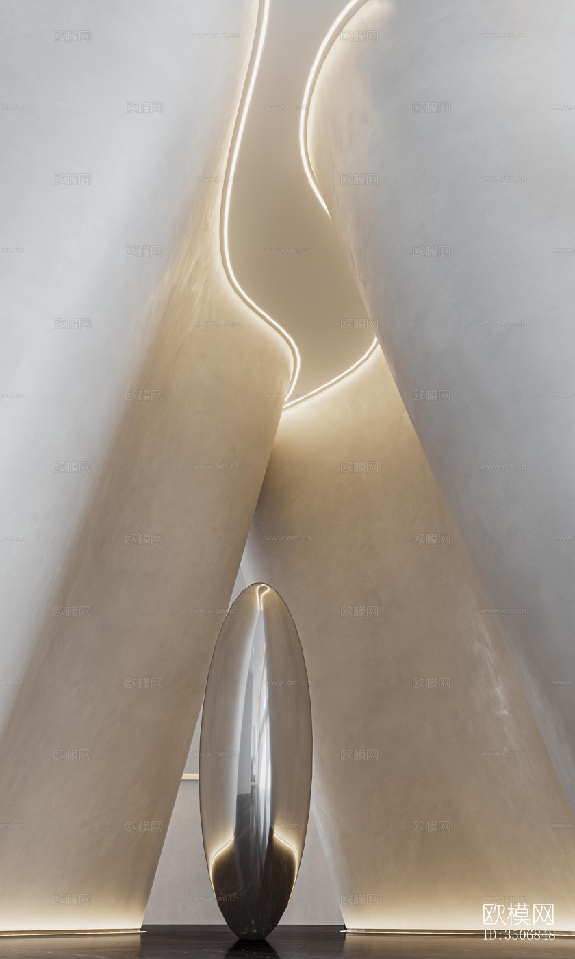 现代售楼处效果图下载（渲染图15）