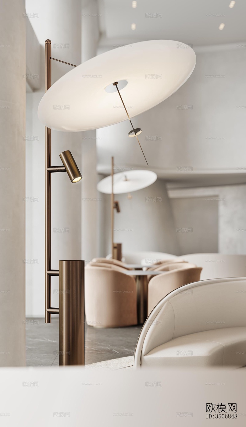 现代售楼处效果图下载（渲染图6）