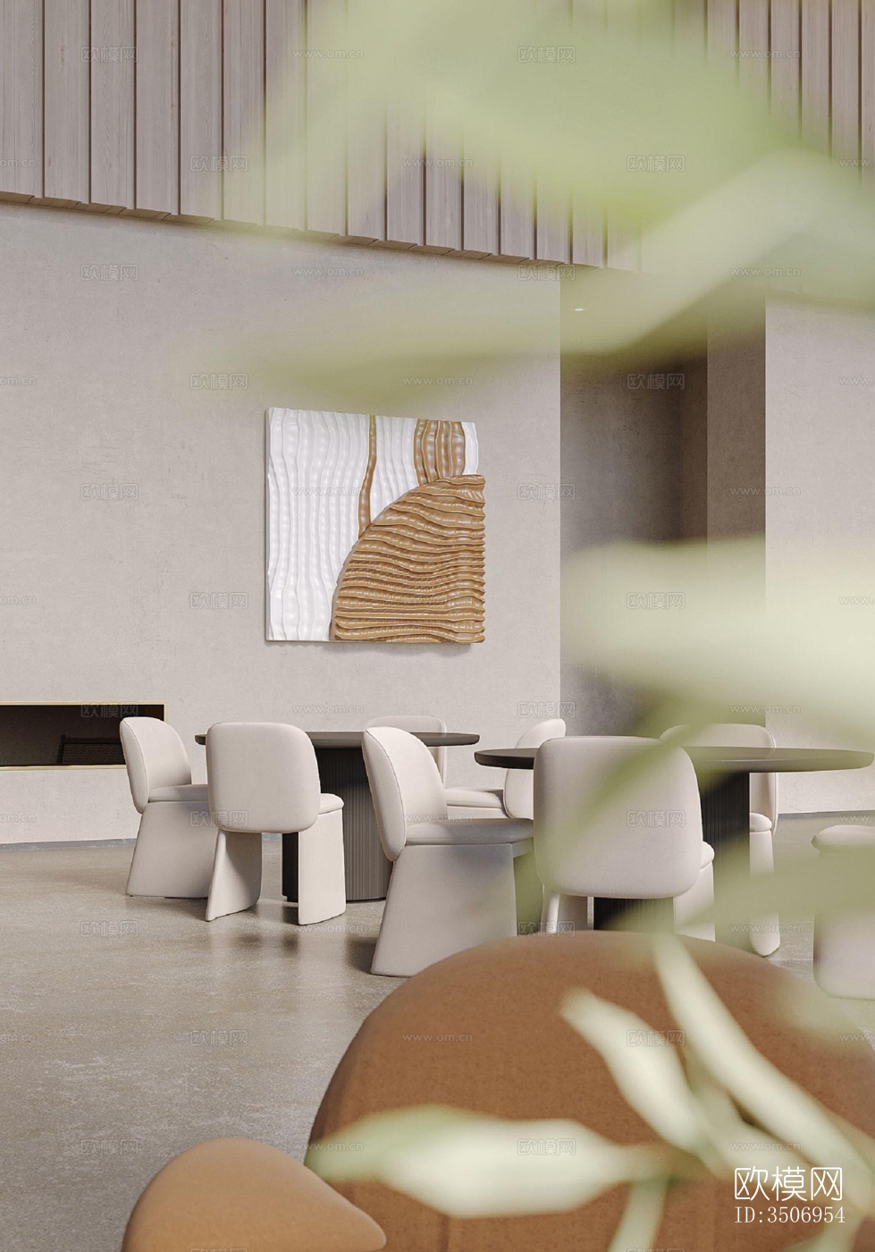 现代售楼处效果图下载（渲染图3）