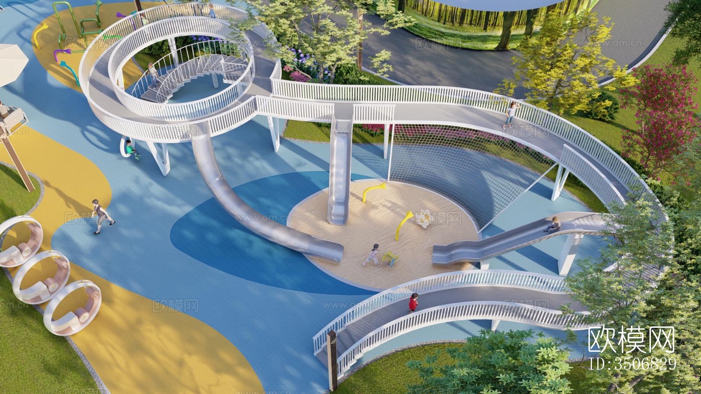 现代售楼处效果图下载（渲染图2）