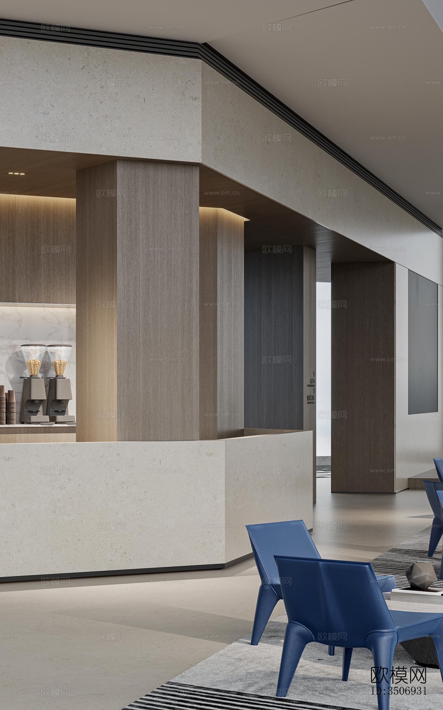 现代售楼处效果图下载（渲染图6）