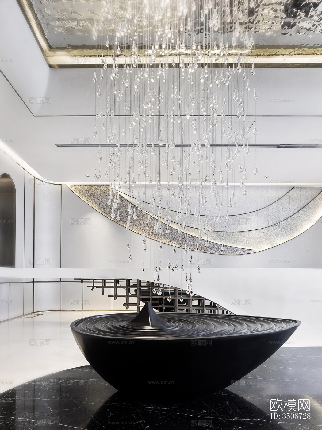 现代售楼处效果图下载（渲染图12）