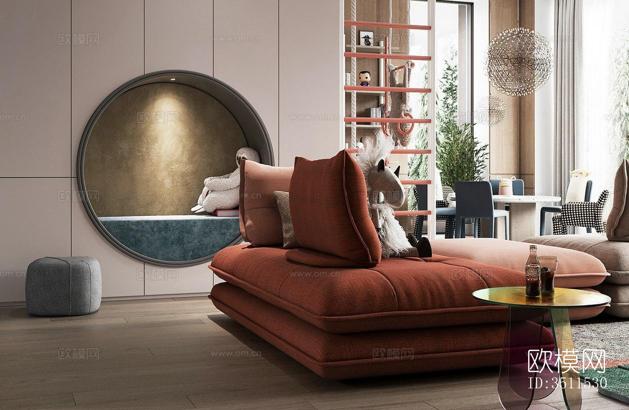 现代别墅效果图下载（渲染图3）