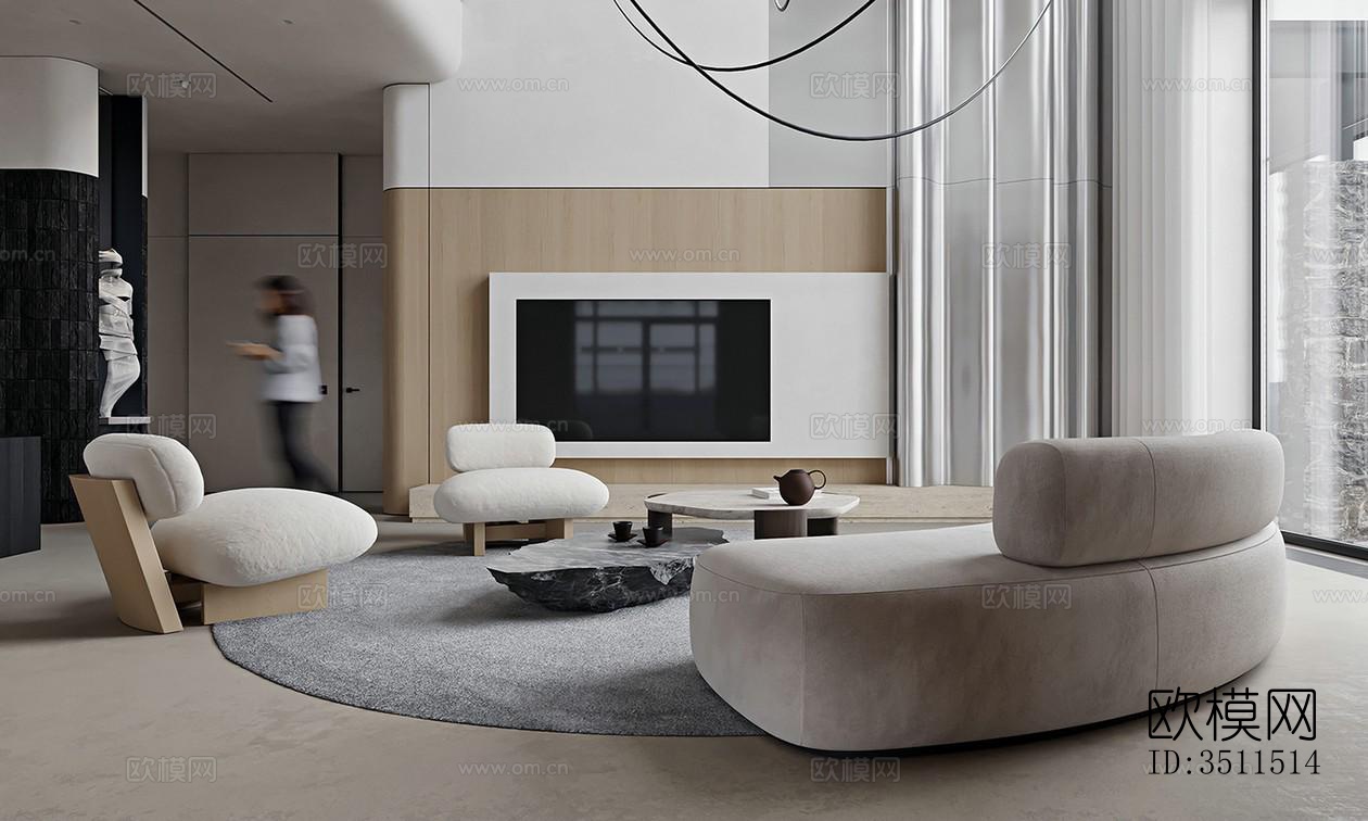 现代别墅效果图下载（渲染图14）