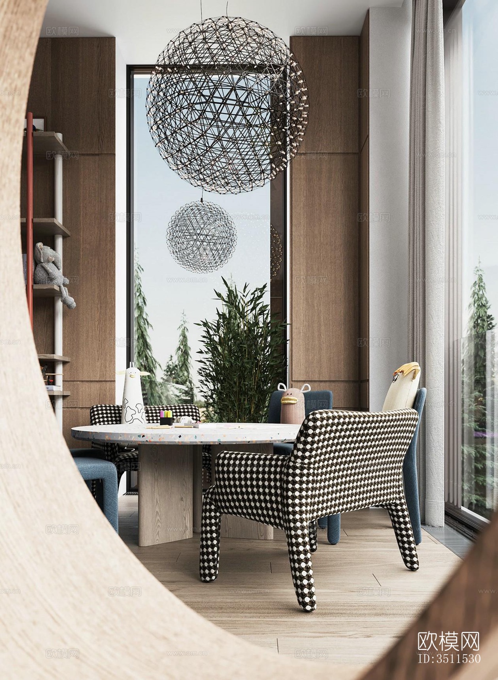 现代别墅效果图下载（渲染图5）