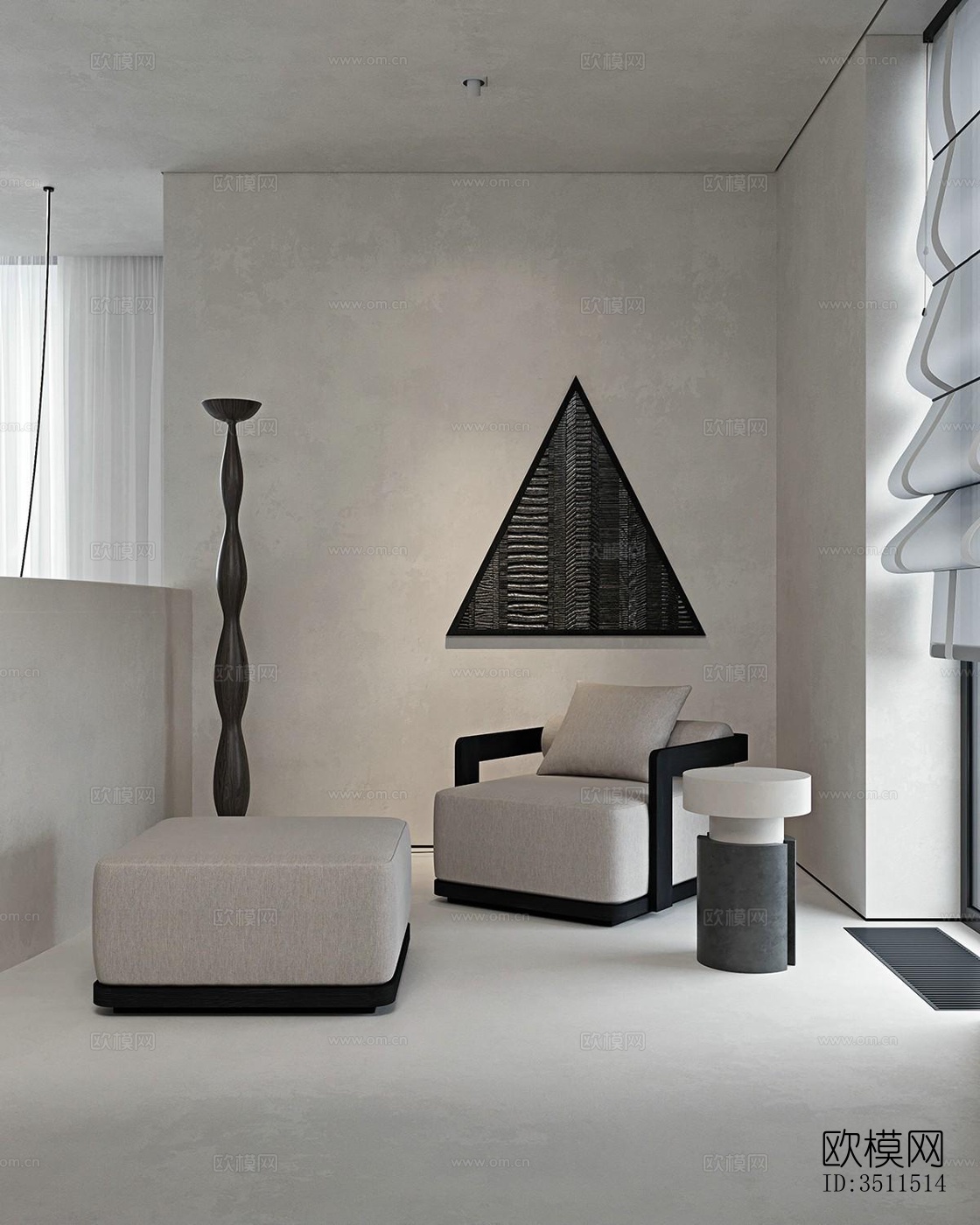 现代别墅效果图下载（渲染图3）