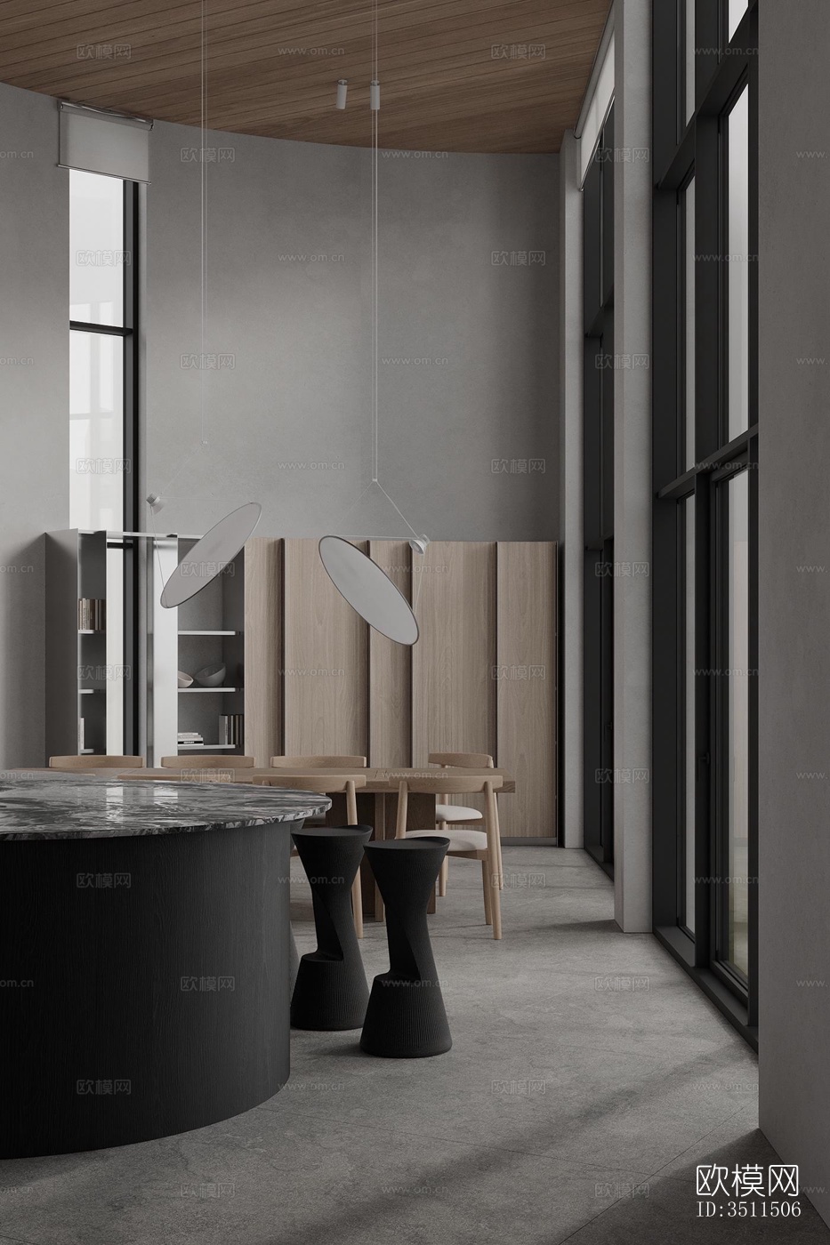 现代别墅效果图下载（渲染图20）