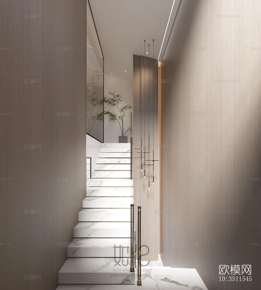 現(xiàn)代復(fù)式效果圖下載(渲染圖15)