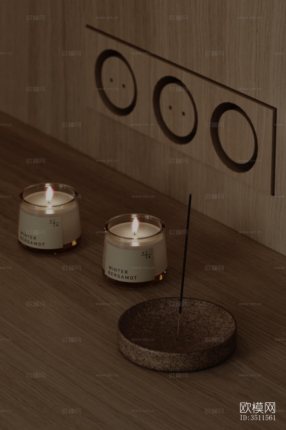 现代大平层效果图下载（渲染图20）