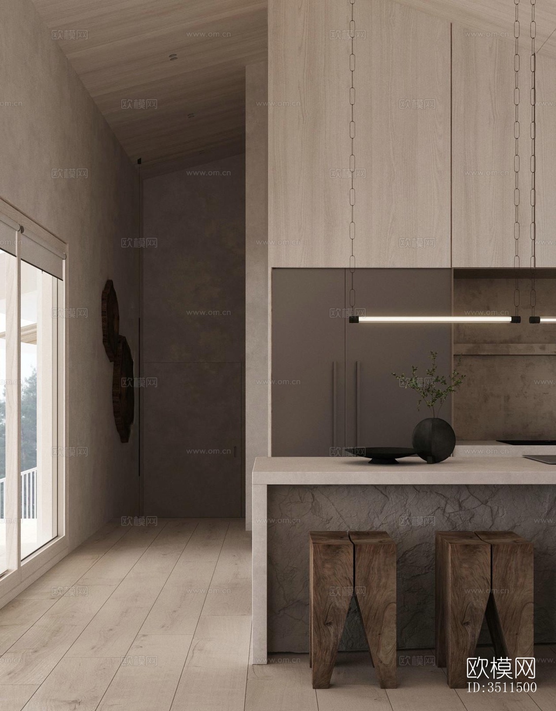 现代别墅效果图下载（渲染图17）