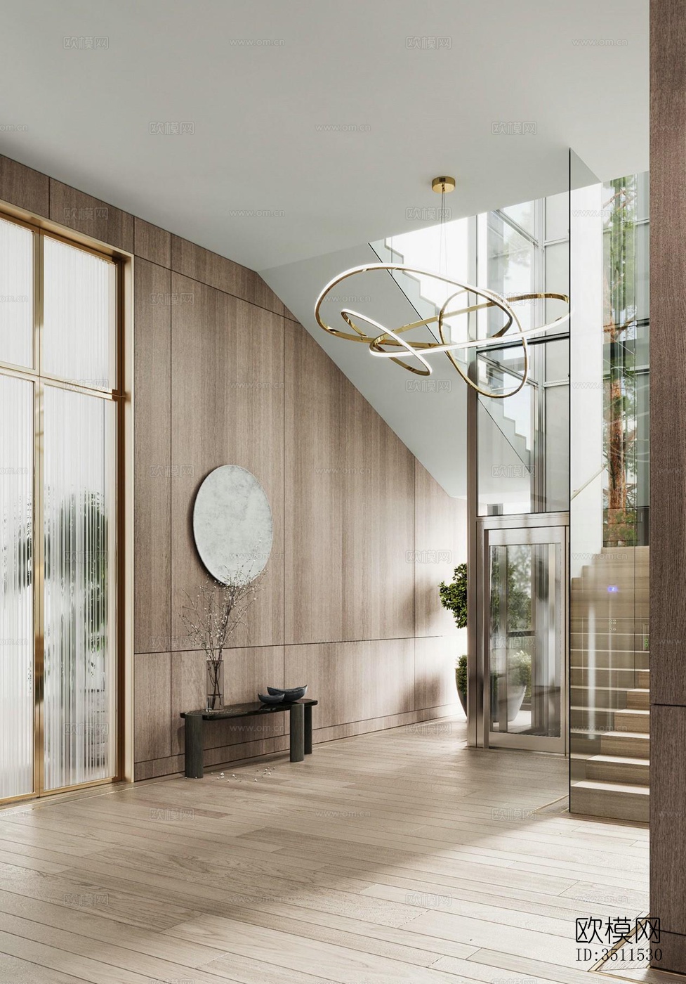 现代别墅效果图下载（渲染图15）