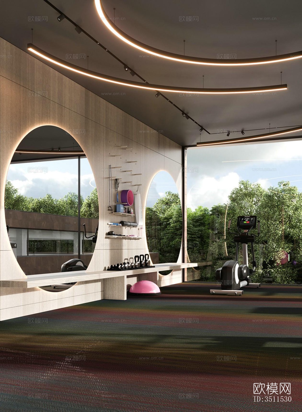 现代别墅效果图下载（渲染图19）