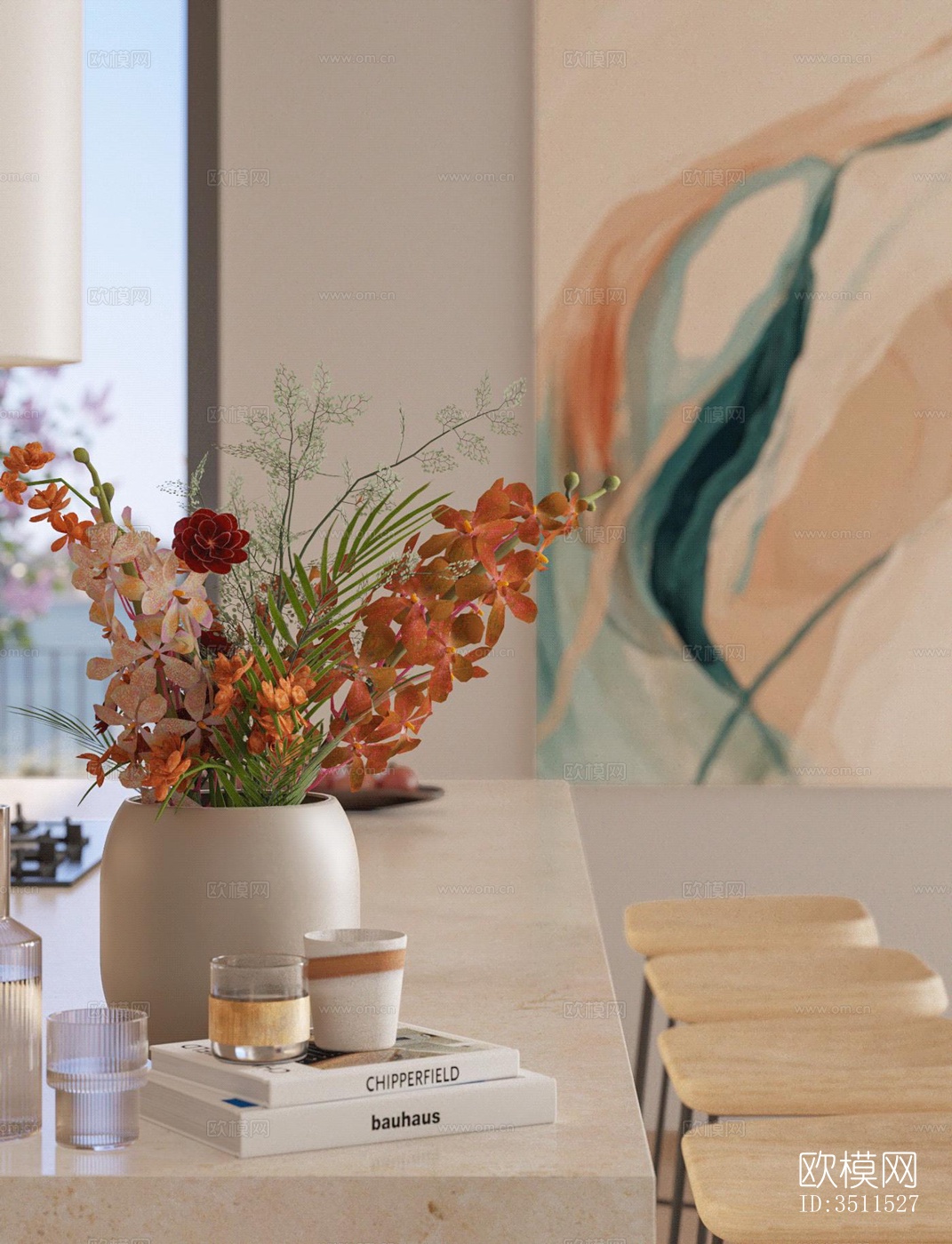 现代别墅效果图下载（渲染图4）