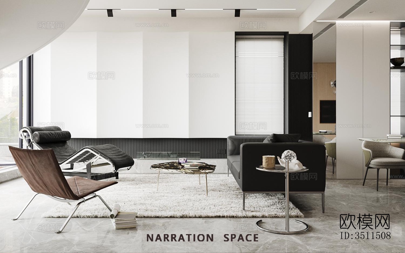 现代别墅效果图下载（渲染图1）