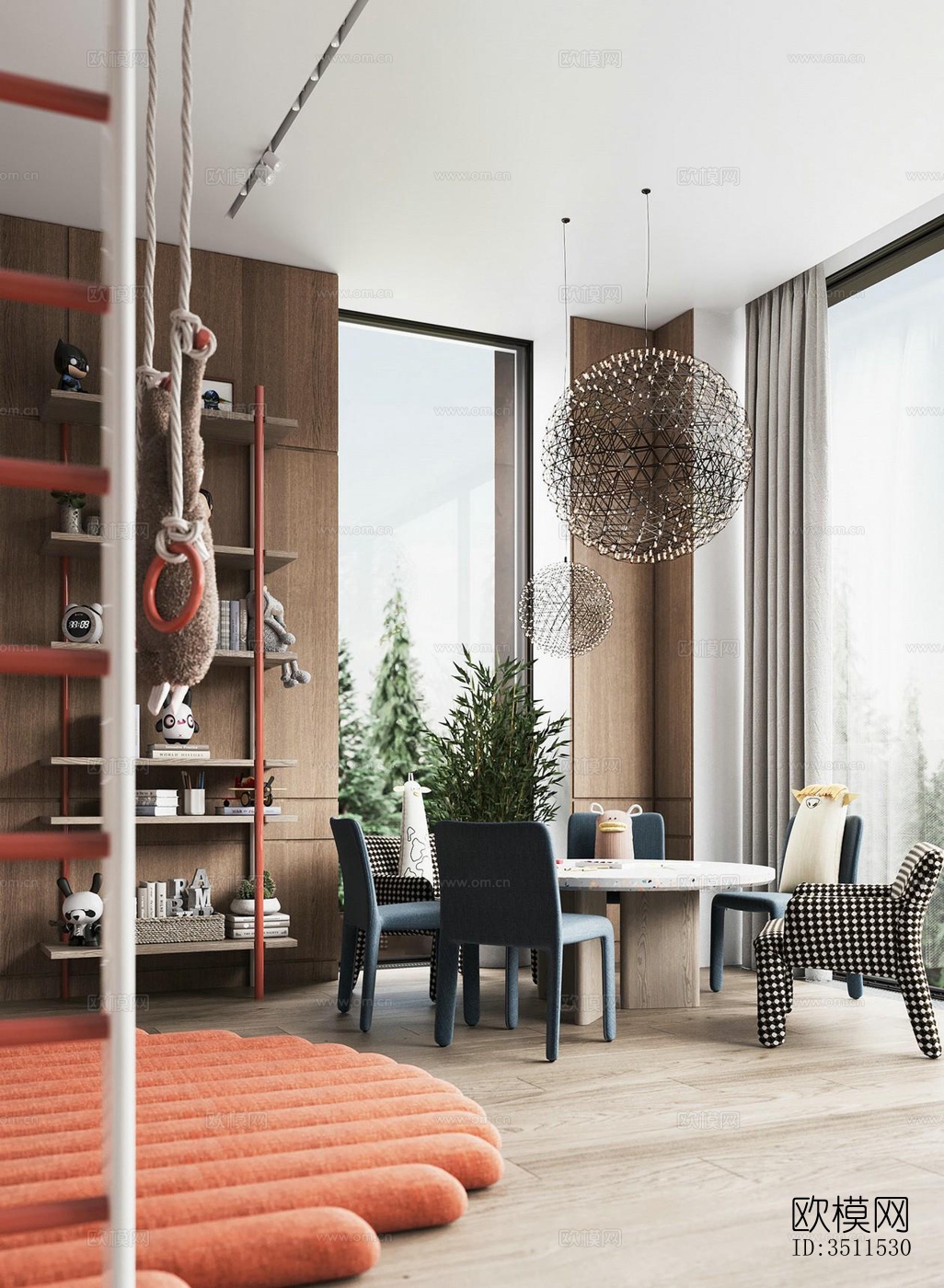 现代别墅效果图下载（渲染图2）