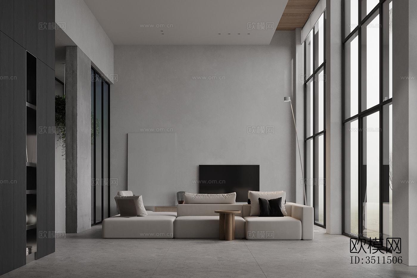 现代别墅效果图下载（渲染图14）