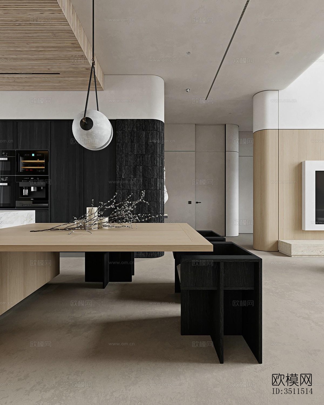 现代别墅效果图下载（渲染图19）