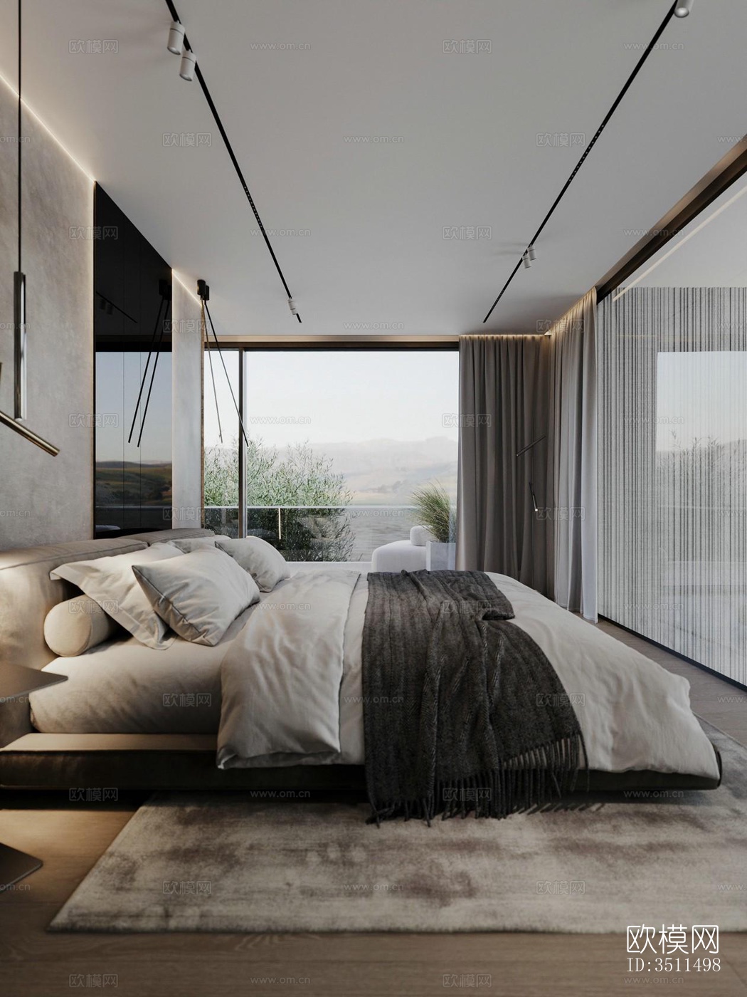 现代别墅效果图下载（渲染图2）