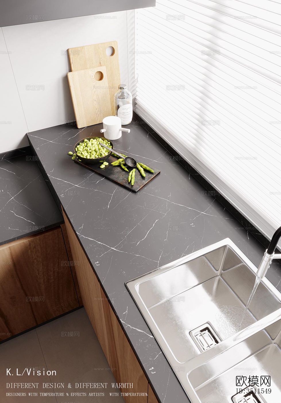 现代复式效果图下载（渲染图3）