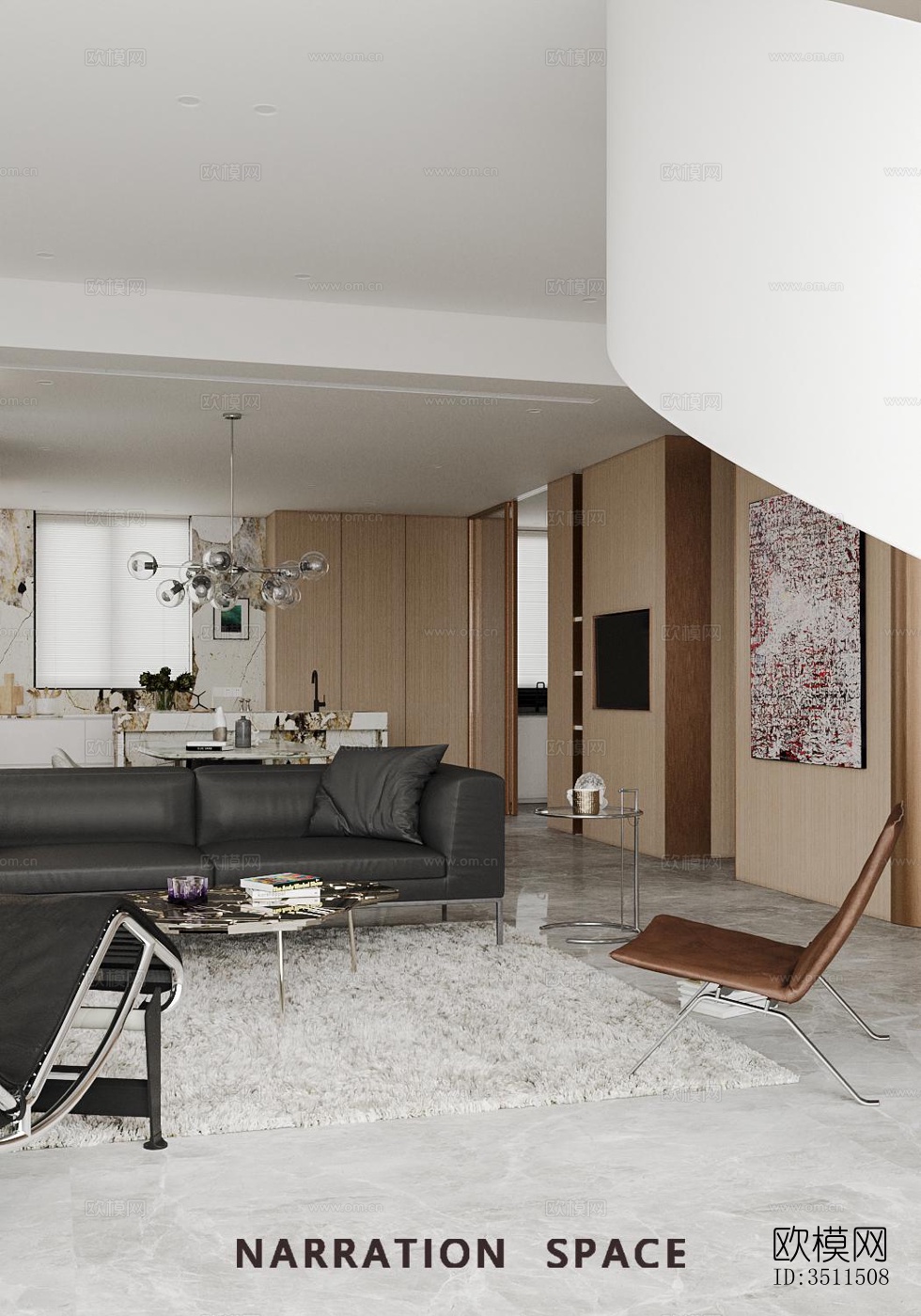 现代别墅效果图下载（渲染图13）