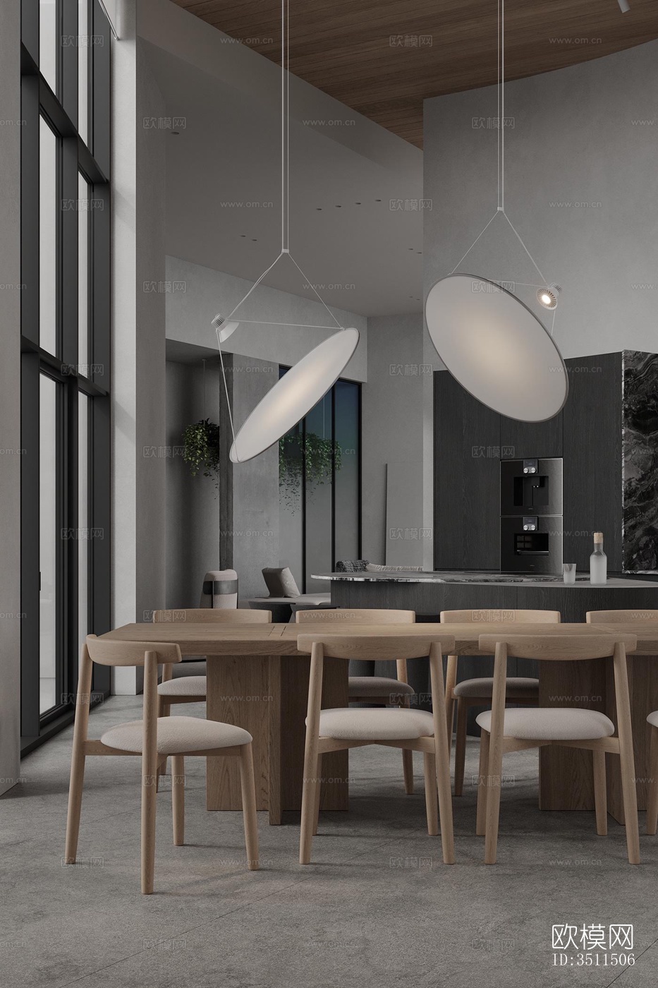 现代别墅效果图下载（渲染图18）