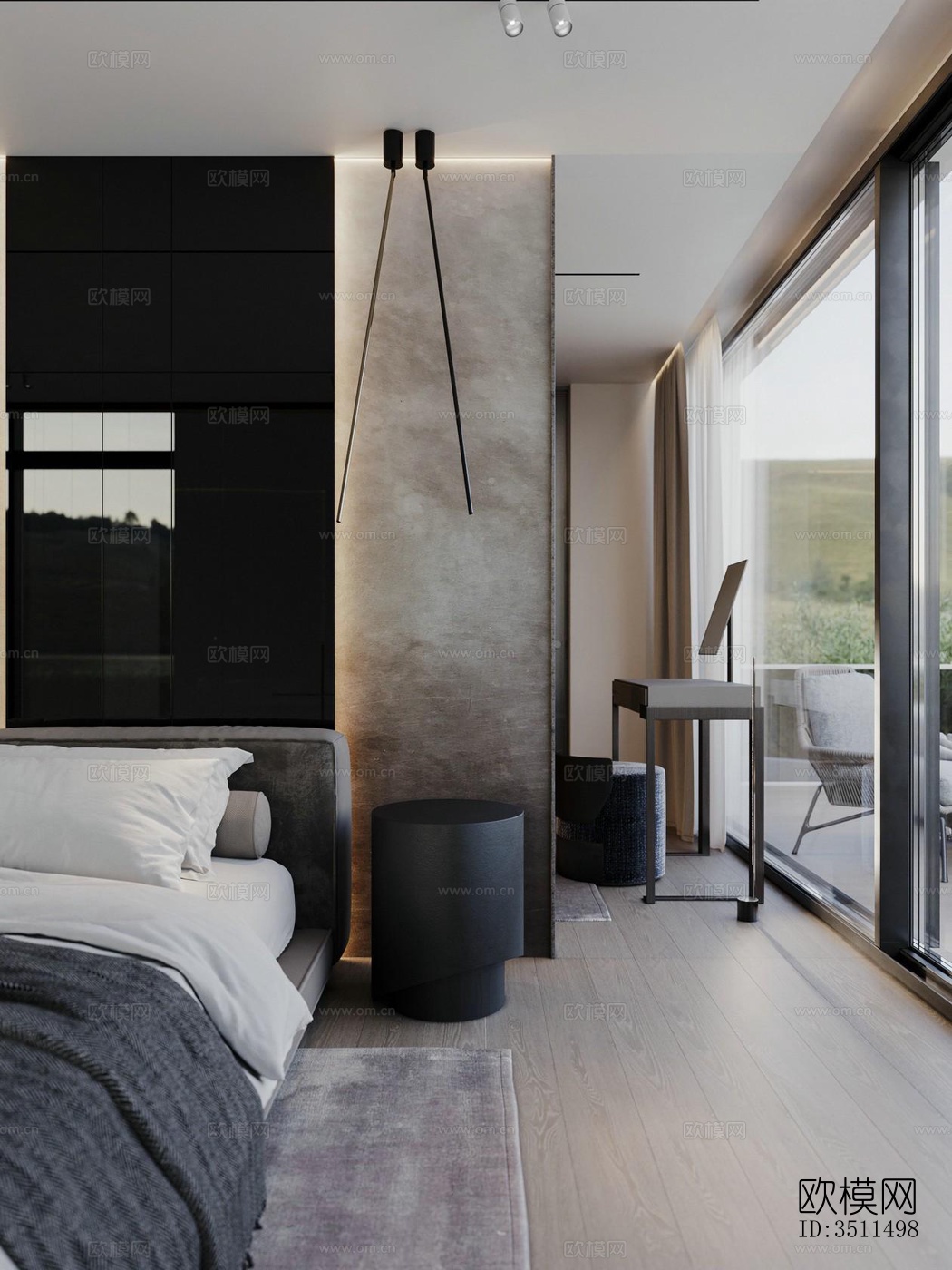 现代别墅效果图下载（渲染图6）