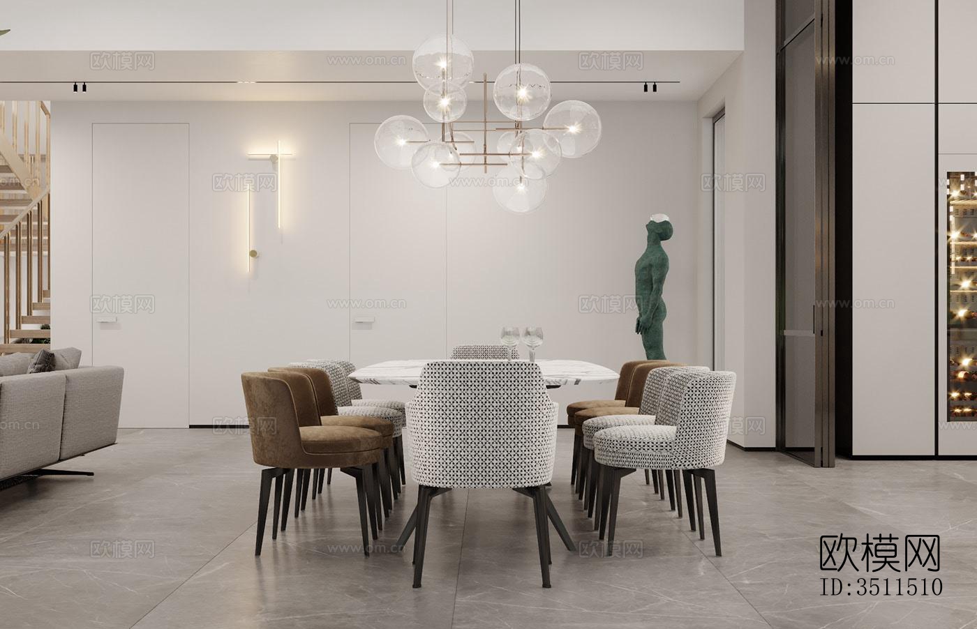 现代别墅效果图下载（渲染图5）