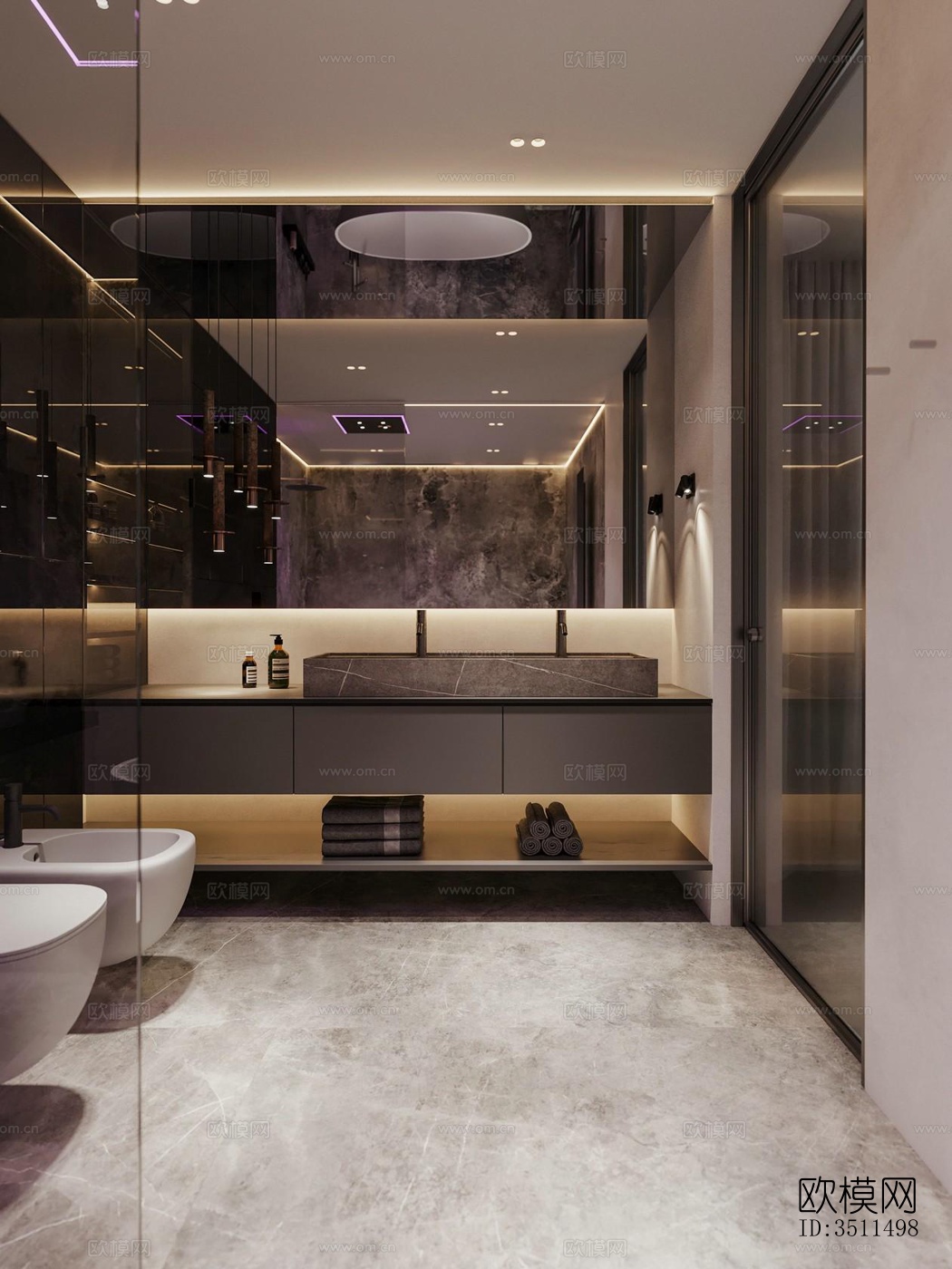 现代别墅效果图下载（渲染图13）