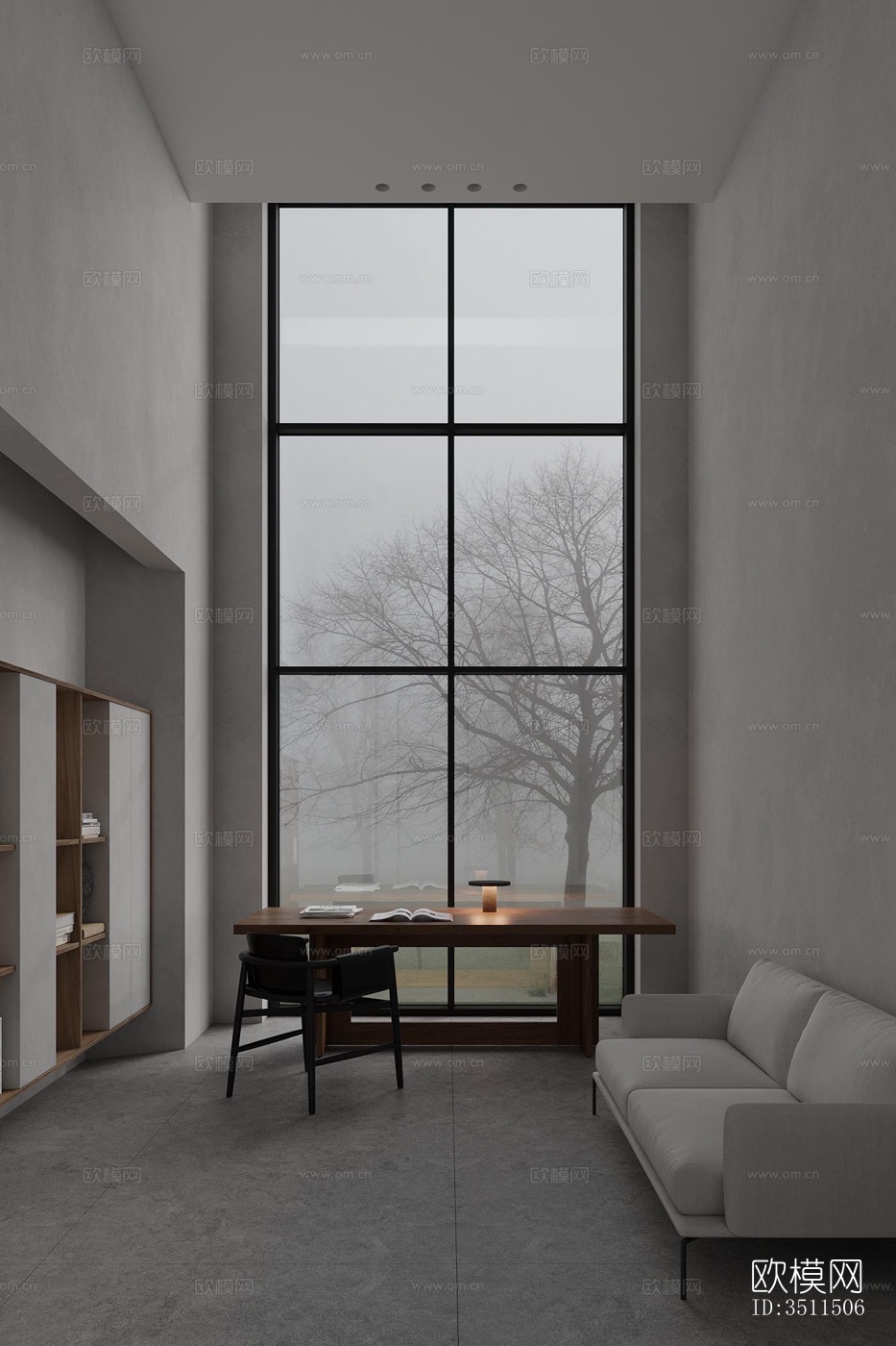 现代别墅效果图下载（渲染图7）