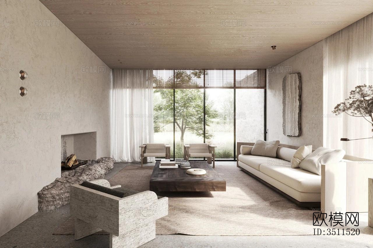 现代别墅效果图下载（渲染图15）