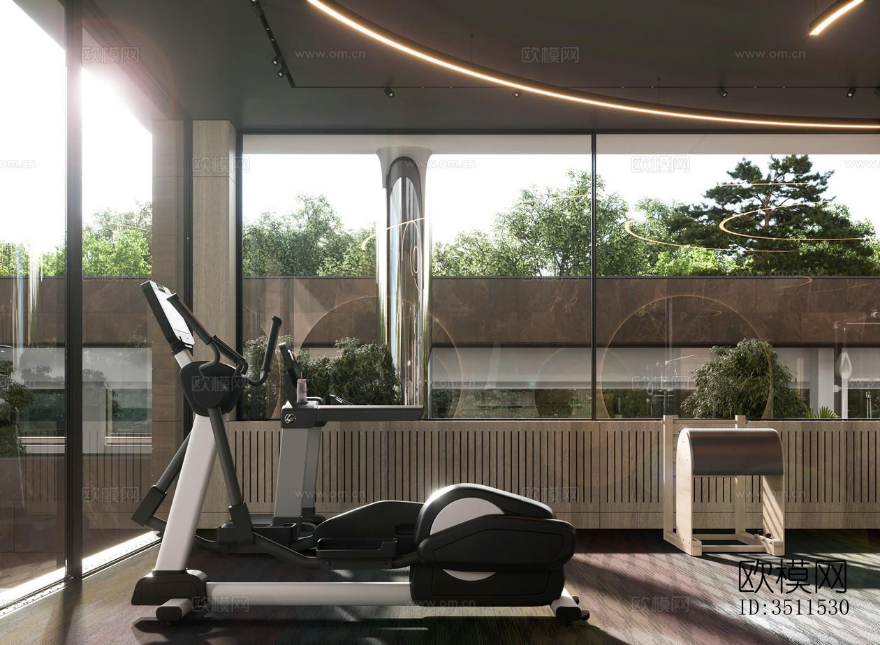 现代别墅效果图下载（渲染图20）