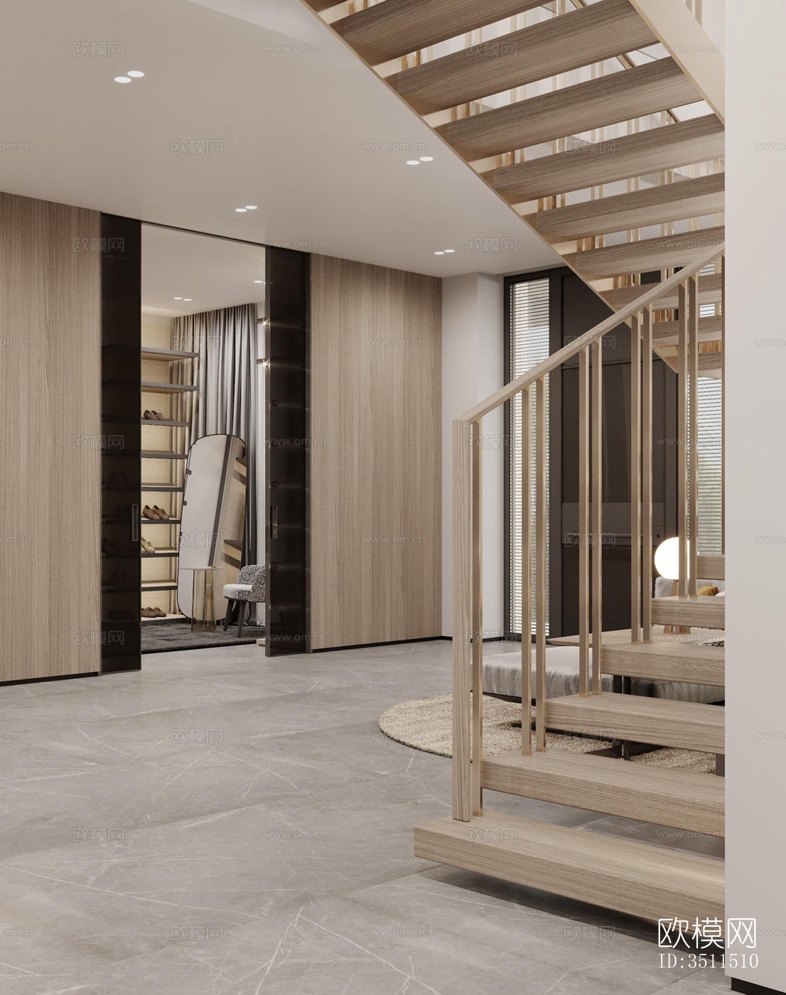 现代别墅效果图下载（渲染图11）