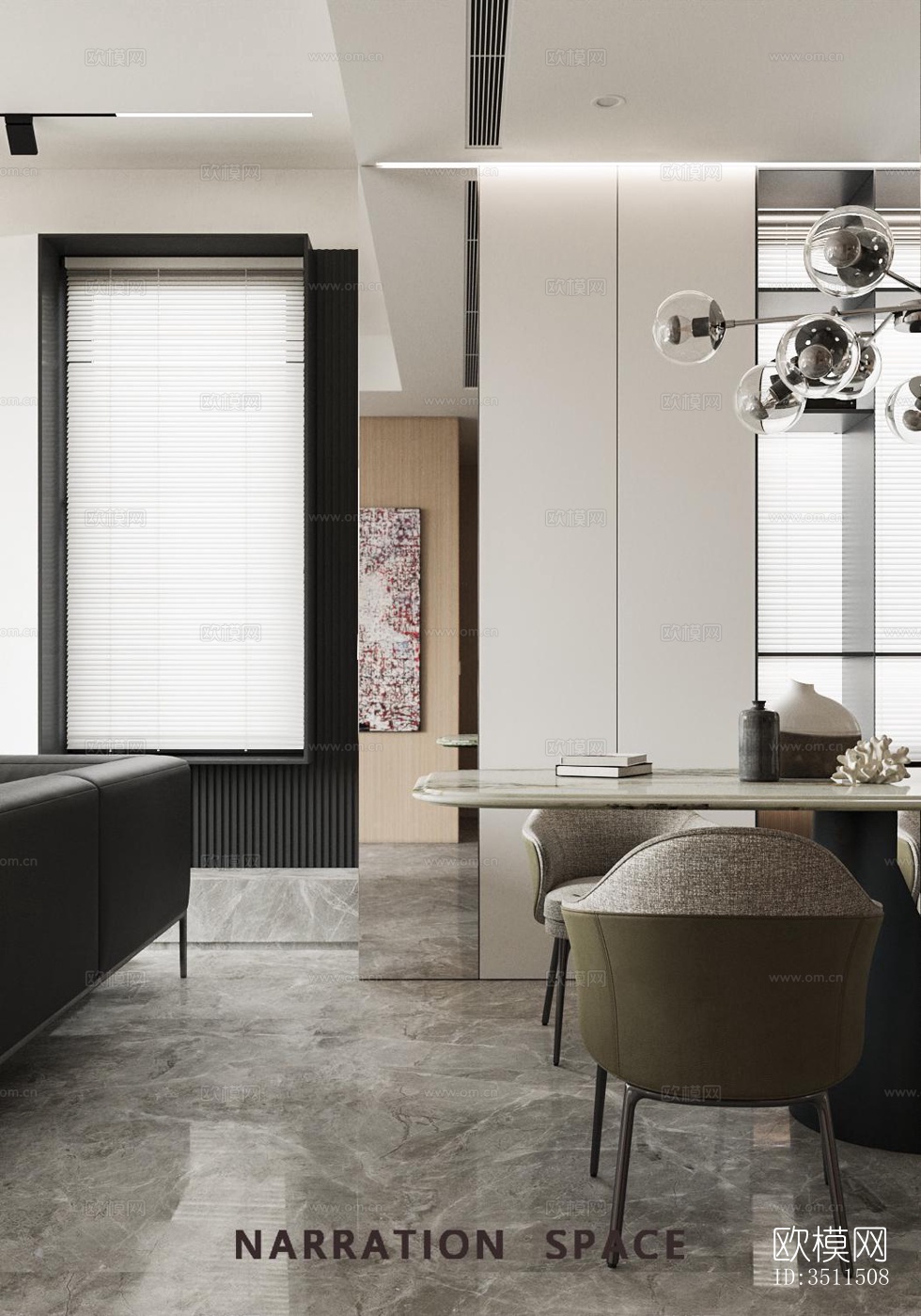 现代别墅效果图下载（渲染图3）