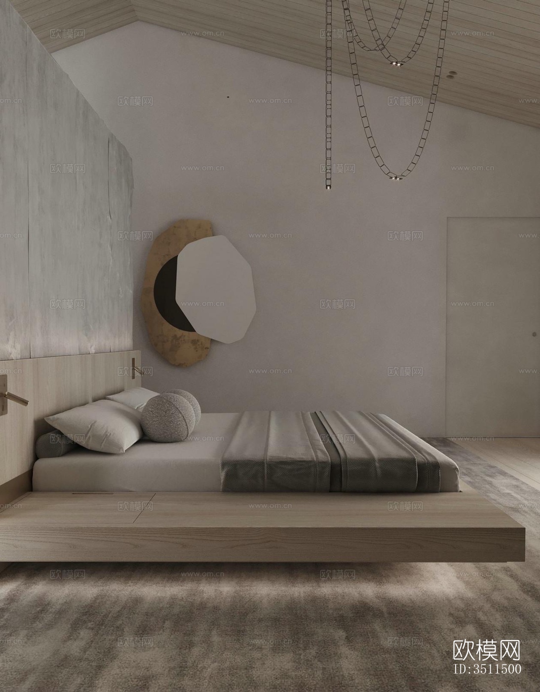 现代别墅效果图下载（渲染图3）