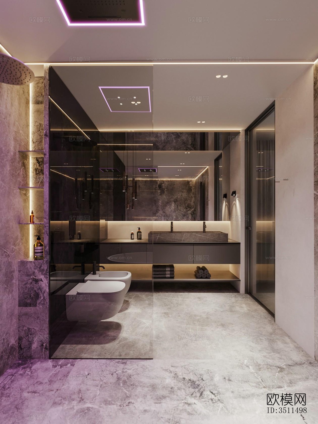 现代别墅效果图下载（渲染图11）