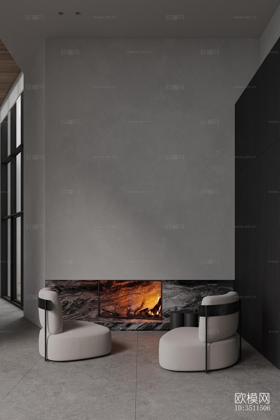 现代别墅效果图下载（渲染图4）