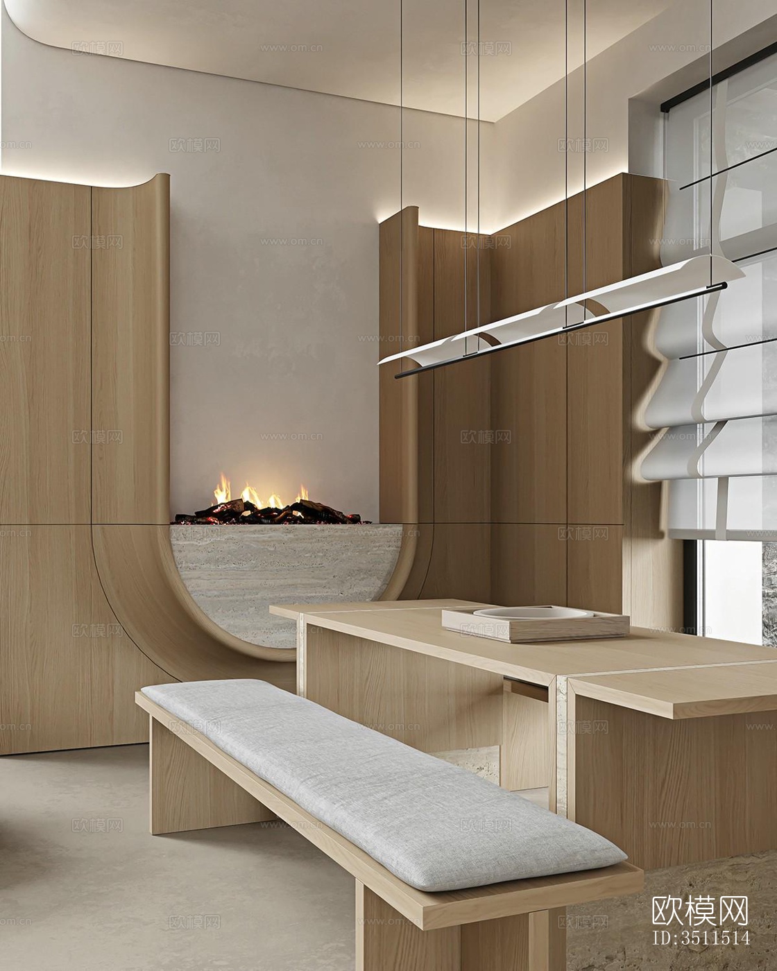 现代别墅效果图下载（渲染图20）