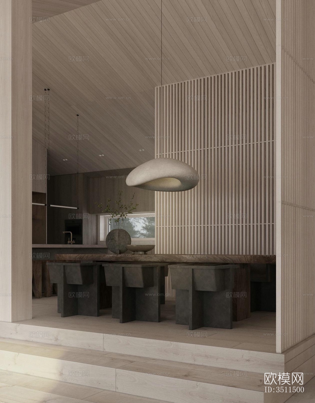 现代别墅效果图下载（渲染图15）