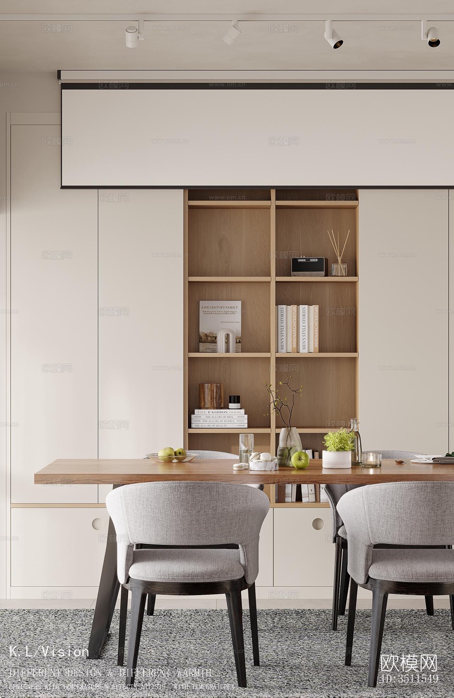 现代复式效果图下载（渲染图17）