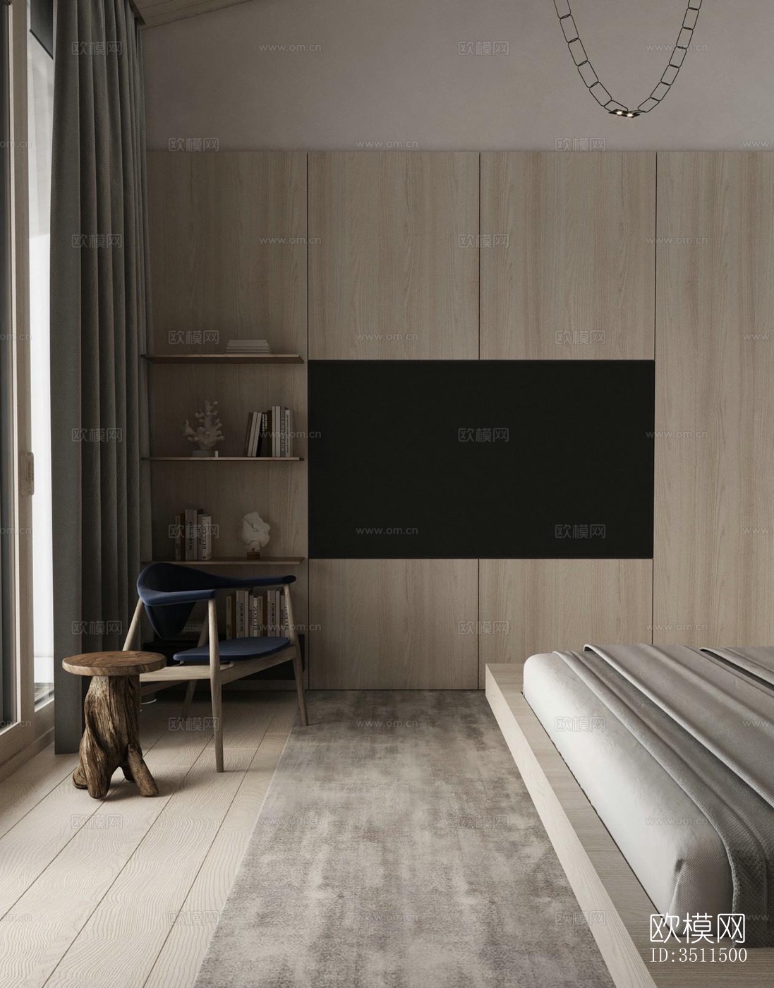 现代别墅效果图下载（渲染图4）